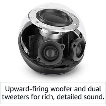Echo 4th Gen International Version with Alexa and Sound Hub