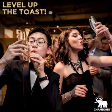 Chambong Classic Champagne Flutes for Memorable Toasts