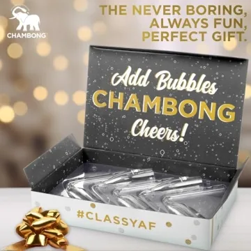 Chambong Classic Champagne Flutes for Memorable Toasts