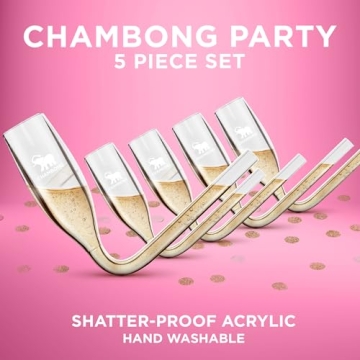 Chambong Classic Champagne Flutes for Memorable Toasts