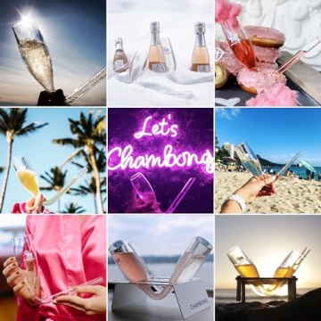 Chambong Classic Champagne Flutes for Memorable Toasts