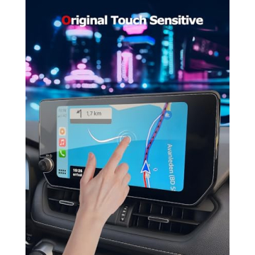 ASZSK RAV4 Screen Protector 9H Tempered Glass Film