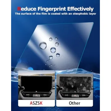 ASZSK RAV4 Screen Protector 9H Tempered Glass Film