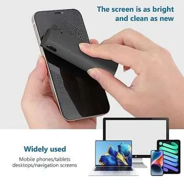 4PCS Screen Cleaner Touchscreen Mist Spray, Portable Reusable Fingerprint-Proof Spray Bottle for Phone/Laptop/Tablet/Monitor/Car Screen4PCS