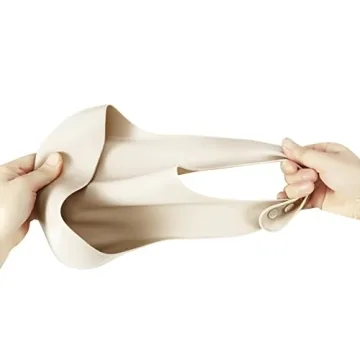 PandaEar Silicone Bibs Set of 3 - Adjustable and Waterproof