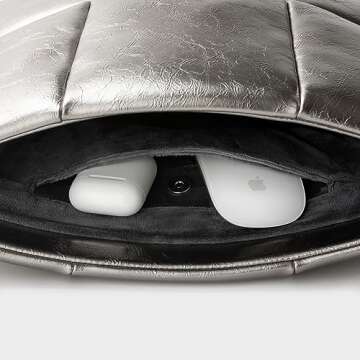 Comfyable Puffy Laptop Sleeve, Stylish Protection for MacBook