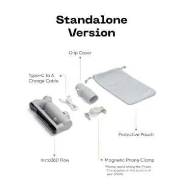 Insta360 Flow Gimbal Stabilizer - Portable, AI-Powered Stabilization