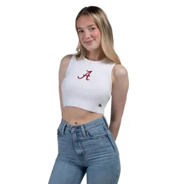 Hype & Vice Cut-Off Tank for Women - University of Alabama