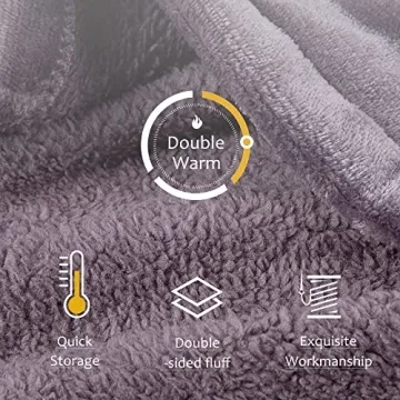 REDESS Blanket Hoodie - Oversized Warm Sherpa Sweatshirt