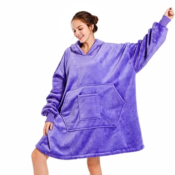 REDESS Blanket Hoodie - Oversized Warm Sherpa Sweatshirt