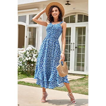 Beautiful Summer Floral Maxi Dress for Women