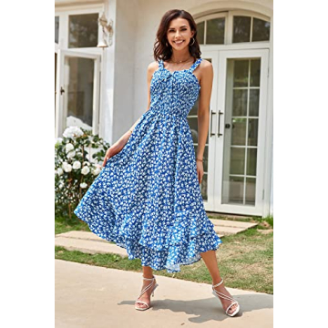Beautiful Summer Floral Maxi Dress for Women