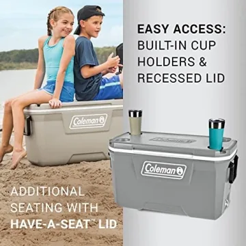 Coleman 316 Hard Cooler Keeps Ice for 5 Days