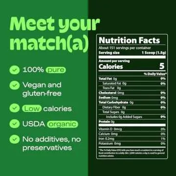 MATCHA DNA Certified Organic Matcha Green Tea Powder (8 oz TIN CAN)