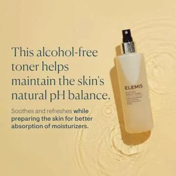 ELEMIS Soothing Apricot Toner, Alcohol-Free Calming Facial Treatment Hydrates, Refreshes, and Balances Skin for a Fresh, Radiant Complexion, Color, 200 ml, 6.7 Fl Oz