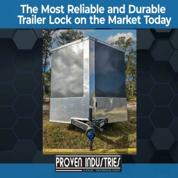 Proven Industries 2516 Heavy-Duty Trailer Lock for Optimal Security