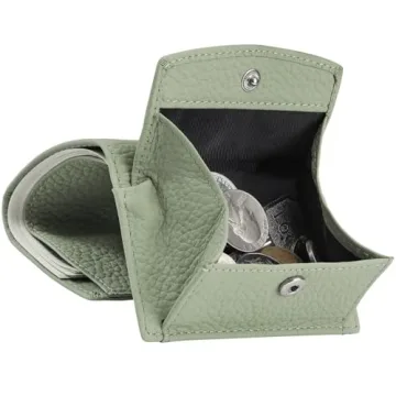 Karmiir RFID Mini Leather Wallet for Women - Compact & Stylish