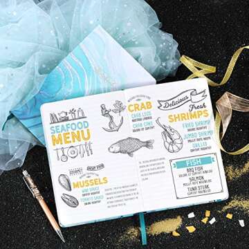 Ruled Notebook/Journal - Lined Journal, 8.25" X 5.5", Hardcover, Bookmark, Thick Back Pocket, Lay Flat 360° to Write Easy with Premium Paper, Ruled Journal, Perfect for School, Office & Home