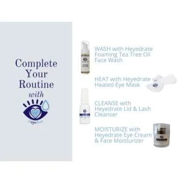 Heyedrate Heated Eye Mask for Eye Relief & Comfort