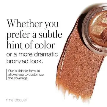 RMS Beauty Buriti Bronzer - Cream Bronzer, Face & Body Shimmer Bronzer & Highlighter, Face Glow High...