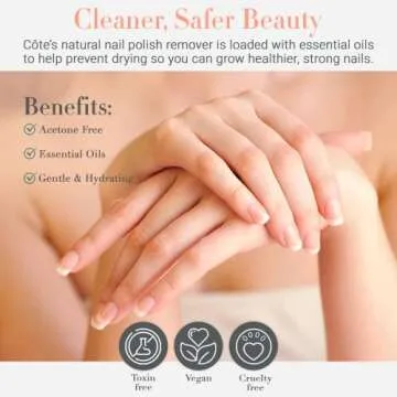COTE Takeoff Wild Sea Rose Polish Remover - Acetone Free