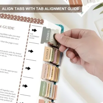Bible Tabs for Easy Navigation and Stylish Study
