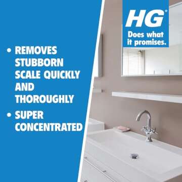 HG Hagesan Blue 500ml Limescale Remover for Bathrooms