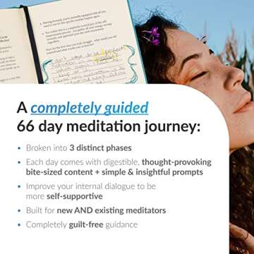 The Meditation Sidekick Journal - Meditation Books Meets Guided Journal! This Mindfulness Journal Helps You Meditate Effectively! Meditation Journal. Habit Journal Meditation for Beginners.