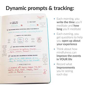 The Meditation Sidekick Journal - Meditation Books Meets Guided Journal! This Mindfulness Journal Helps You Meditate Effectively! Meditation Journal. Habit Journal Meditation for Beginners.