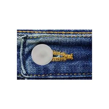 Durable WhollyCoveredButtons Button Covers for All Jeans