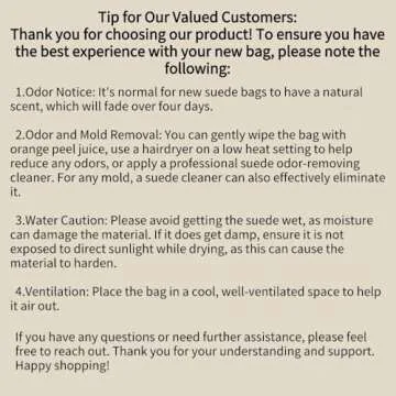 Fldhav Suede Bag for Women Hobo Bag Slouchy Purse Fashionable Leather Shoulde Office Tote Handbag