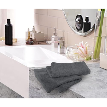 Utopia 6 Pack Premium Hand Towels Set - Ultra Soft & Absorbent