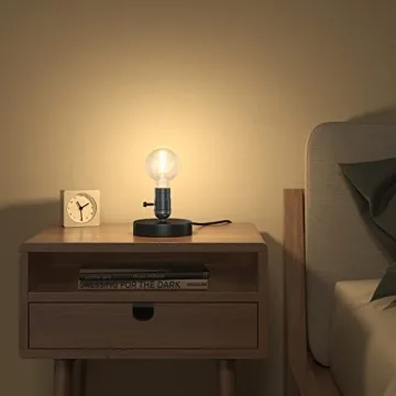 Licperron Vintage Table Lamp Base for E26 E27 Bulbs