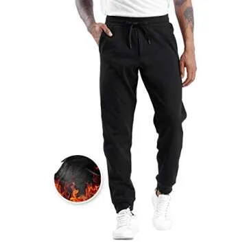 Comfortable Men's Fleece Joggers for Every Activity