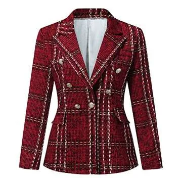 Stylish LbsKUX Women Casual Blazer Jacket for Any Occasion