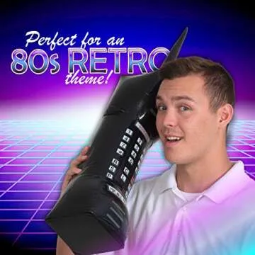 Skeleteen Inflatable Cell Phone Prop for Retro Parties