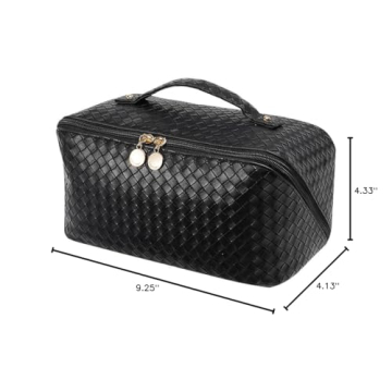 EACHY Travel Makeup Bag Large Capacity Stylish and Durable