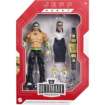 Ultimate Edition Jeff Hardy Action Figure by Mattel