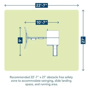 KidKraft Appleton Wooden Swing Set for Kids