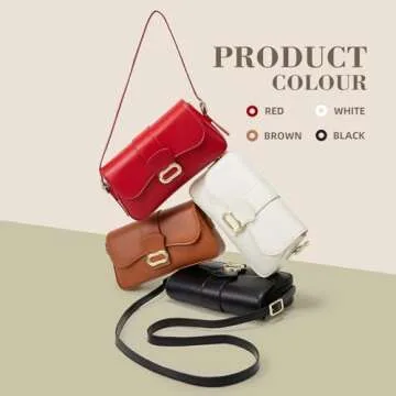 ONE2MAY Chic PU Leather Shoulder Bag for Women