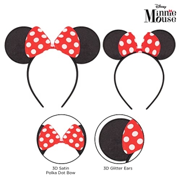 Minnie Mouse Headband Set for Moms and Kids