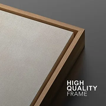 MUDECOR Framed Canvas Art Set Watercolor Abstract Design