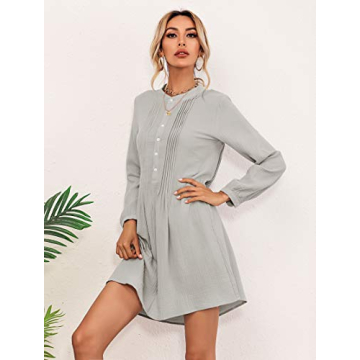 Stylish R.Vivimos Women's Cotton Tunic Dress for All Occasions