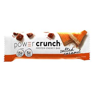 Power Crunch Protein Energy Bar Original - Salted Caramel (12 Bars)