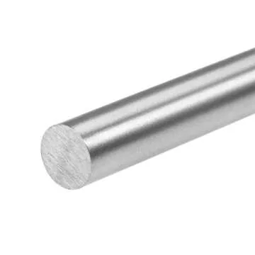 uxcell Round Steel Rod, 11mm HSS Lathe Bar Stock Tool 150mm Long, for Shaft Gear Drill Lathes Boring Machine Turning Miniature Axle, Cylindrical Pin DIY Craft Tool