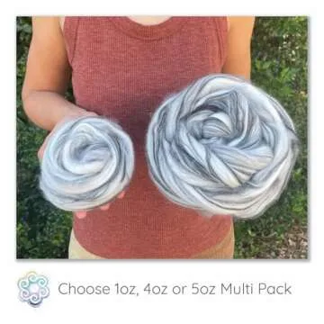 Living Dreams Yarn Hand Dyed Superfine Merino Tencel Roving