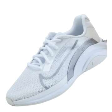 Nike Women’s ZoomX Superrep Surge Running Shoes, White/Metallic Silver, 11 M US