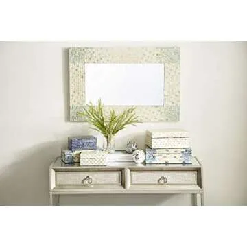Deco 79 Mother of Pearl Decorative Storage Box Set