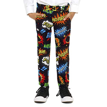 Comic Book Suit for Boys - Stylish OppoSuits Party Outfit