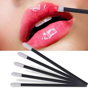 HGFLMR eBoot 150 Disposable Lip Brushes Makeup Kit